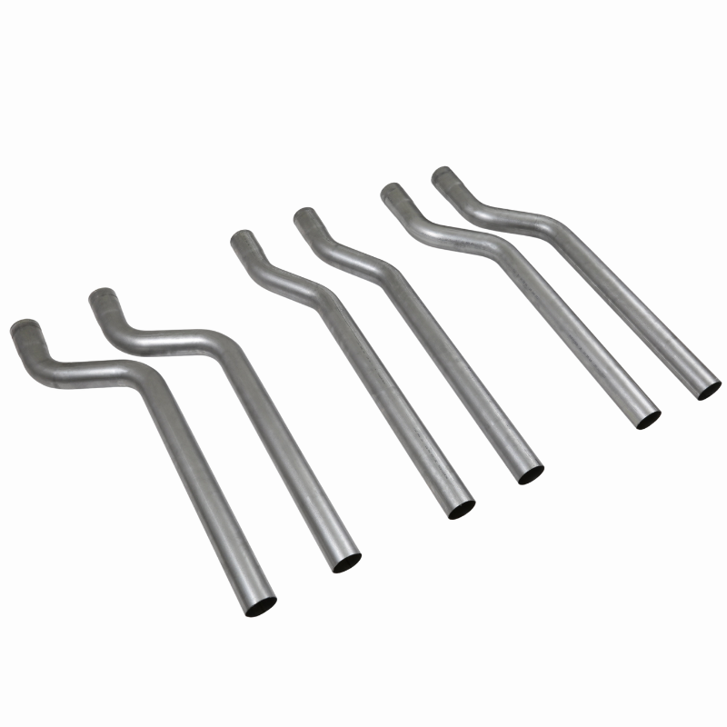 Exhaust SBend Assortment 2.5" Tubing Various Offsets Set of 6