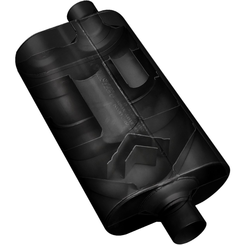 Super 50 Chambered Muffler - 2.25" Inlet Dual/Outlet Dual – Burton-Racing