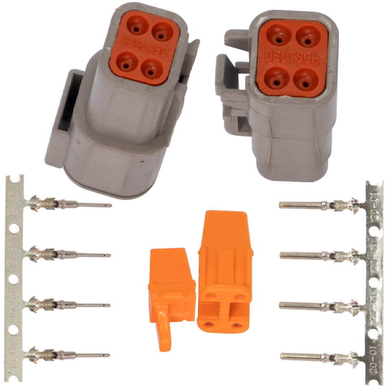 DTM 4 Pin Connector Set BurtonRacing