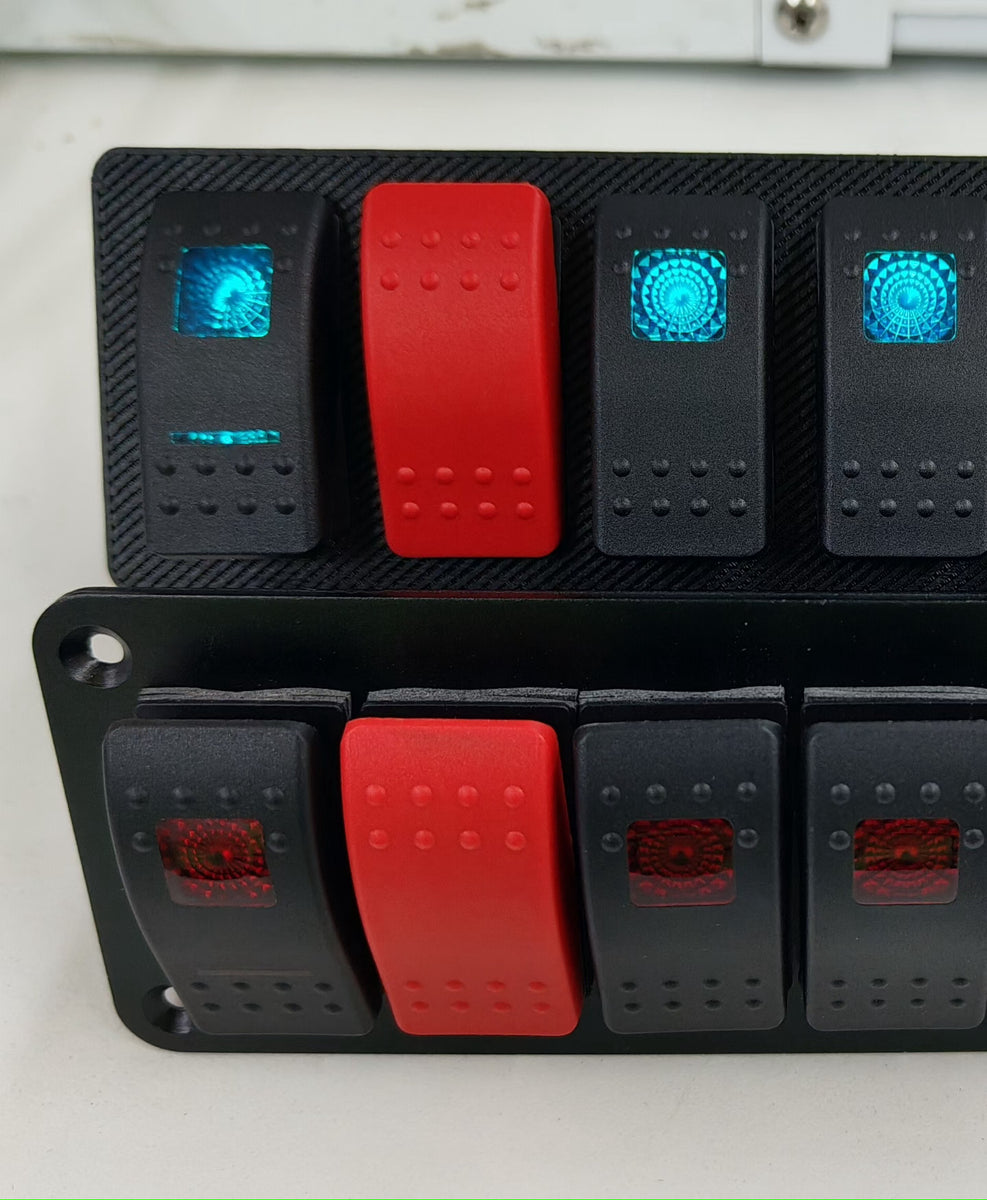 Switch Panel Flat Bezel