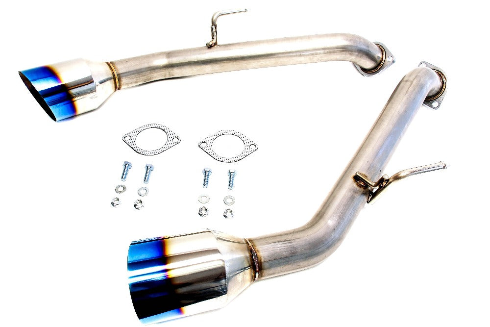 Infiniti Q50 1420 Axle Back Exhaust Muffler Delete BurtonRacing
