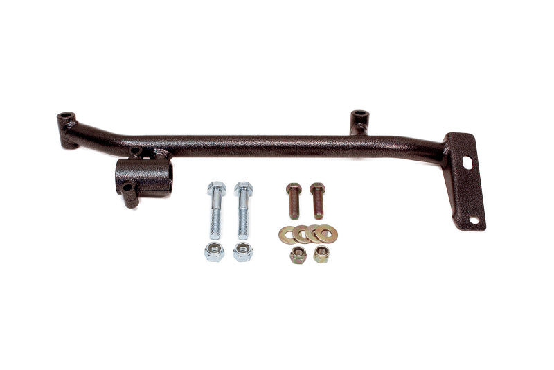 BMR 85-92 3rd Gen F-Body Chassis Steering Brace - Black Hammertone main image 1