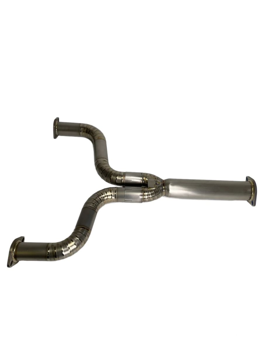 Nissan 370Z Titanium Mid Y-Pipe – Burton-Racing