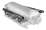 Holley EFI LS1/2/6 Modular Lo-Ram Manifold - Satin Finish