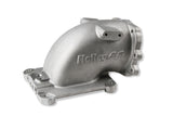 Holley EFI Ford Throttle 4150 Flange Intake Elbow - Satin Finish