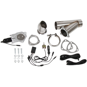3" Electric Exhaust Cut-Out Single Kit