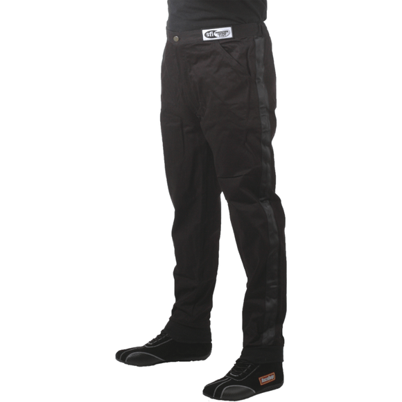 SFI-1 Single Layer Fire Suit Pants Black
