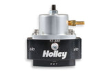 Holley Carb/EFI Adjustable Billet By-Pass Regulator 4-65 PSI - 6AN
