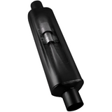 Super HP-2 Muffler 12" 409S - 2.25" Inlet Centered/Outlet Centered