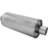 DBX Muffler 14" 304S - 2.25" Inlet Centered/Outlet Centered