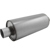 DBX Muffler 14" 304S - 2.5" Inlet Centered/Outlet Centered