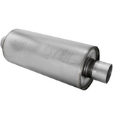 DBX Muffler 14" 304S - 2.5" Inlet Centered/Outlet Centered