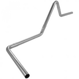 Universal Single Tailpipe Kit - 2.5" 4-Piece Aluminized Steel Exhaust Tubing