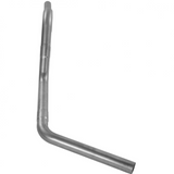 Universal Single Tailpipe Kit - 3" 4-Piece Aluminized Steel Exhaust Tubing