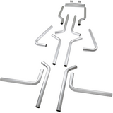 U-Fit Dual Kit - 2.5" 16-Piece Aluminized Steel Tubing