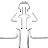 U-Fit Dual Kit - 2.5" 16-Piece Aluminized Steel Tubing