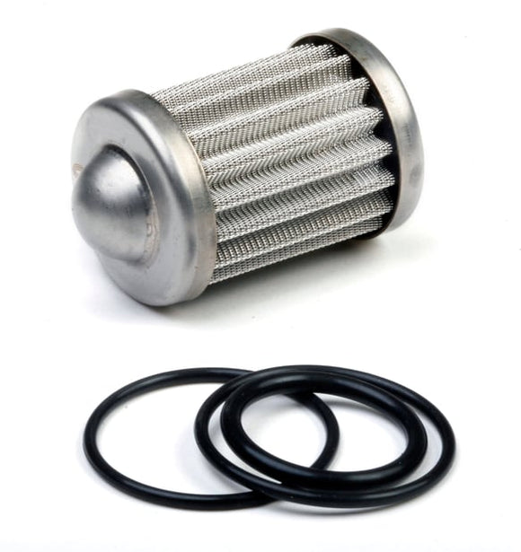 Holley Fuel Filter Element & O-ring Kit 100 GPH - (100 MIC)