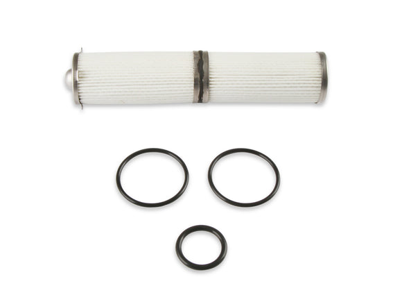 Holley Fuel Filter Element & O-ring Kit 460 GPH - (10 MIC)