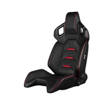 Alpha X Series Sport Seats - Black Leatherette