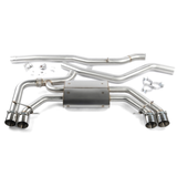 Dinan BMW M40i X3/X4 Valved Cat-Back Exhaust - Polished Tips