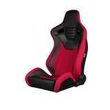 Elite-S Series Sport Seats - Black Leatherette