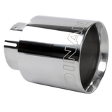 Dinan Double-Walled 4" Clamp-On Exhaust Tip - 2.75" Inlet (Polished)