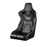 Elite-R Series Fixed Back Bucket Seat - Black PU