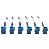 APR Ignition Coil & Spark Plug Kit - 6x (MS100204 / Z1004081) (3.0T EA839) - Blue