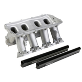 Holley EFI GM LS7 Hi-Ram Lower Manifold Base Only - Silver