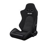 Advan Series Sport Seats - Black Jacquard (Black Alcantara Insert)