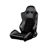 Advan Series Sport Seats - Black Leatherette