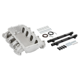 Holley EFI GM Gen V LT Lo-Ram Manifold Base & Port Injection Fuel Rails - Satin Finish