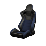 Elite-S Series Sport Seats - Black Leatherette