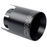 Dinan Double-Walled 4.5" Clamp-On Exhaust Tip - 3.25" Inlet (Black Ceramic)