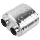 APR Premium Sound Absorption Muffler - 220X169X200, Dual, 2.5" In/Out