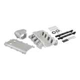 Holley EFI GM Gen V LT Ultra Lo-Ram Manifold Kit & Port Injection Fuel Rails - Silver