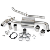 Dinan BMW X1/X2 xDrive28i 16-23 / MINI C'Man JCW 16-24 Valved Axle-Back Exhaust - Polished Tips