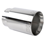 Dinan Double-Walled 4" Clamp-On Exhaust Tip - 3.25" Inlet (Polished)
