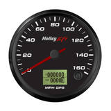 Holley EFI 3-3/8" GPS Speedometer 0-160 MPH