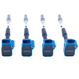 APR Ignition Coil & Spark Plug Kit - 4x (MS100204 / Z1003100) (2.0T EA888.3) - Blue