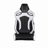 Orue Series Sport Seats - White Diamond (Black Stitching)