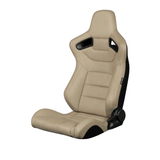 Elite Series Sport Seats - Beige Leatherette