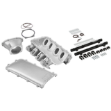 Holley EFI GM LS3/L92 Ultra Lo-Ram Manifold Kit Single Injector - Satin Finish