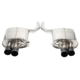 Dinan BMW 550i 11-16 Free Flow Axle-Back Exhaust - Black Tips