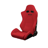 Advan Series Sport Seats - Red Jacquard (Black Stitching)