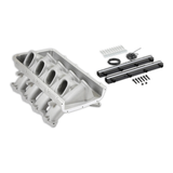 Holley EFI Ford Coyote Ultra Lo-Ram Intake Base Front Feed - Silver