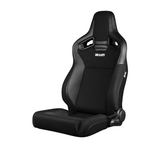 Elite V2 Series Sport Seats - Black PU (Black S374) - Low Base Version