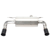 Dinan BMW 335i/435i 12-16 Free Flow Axle-Back Exhaust - Black Tips