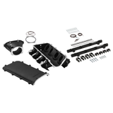 Holley EFI GM LS3/L92 Ultra Lo-Ram Manifold Kit Single Injector - Black Finish
