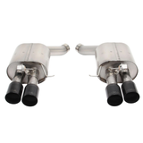 Dinan BMW M5 12-16 Free Flow Axle-Back Exhaust - Black Tips